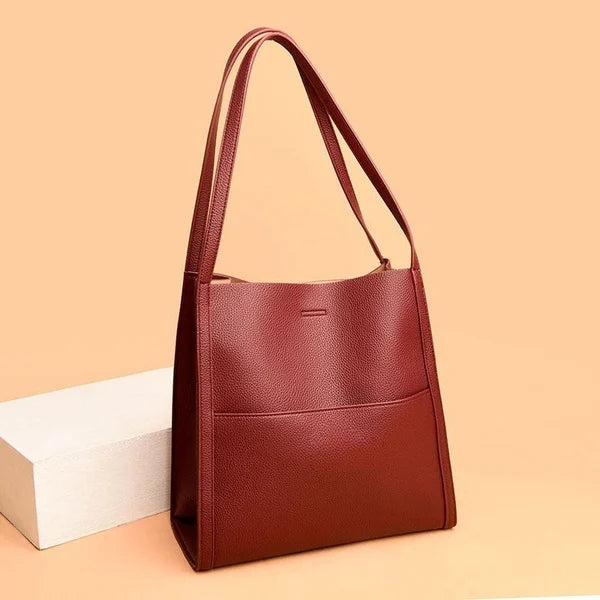 Isa Leather Style Shoulder Bag