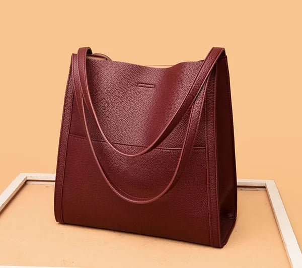 Isa Leather Style Shoulder Bag