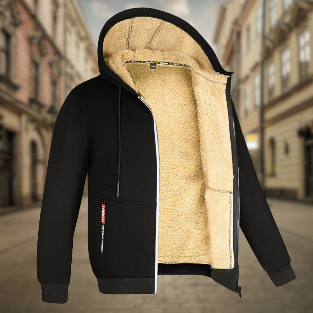 Davide™ | Warm Sweatshirt with Fleece Lining