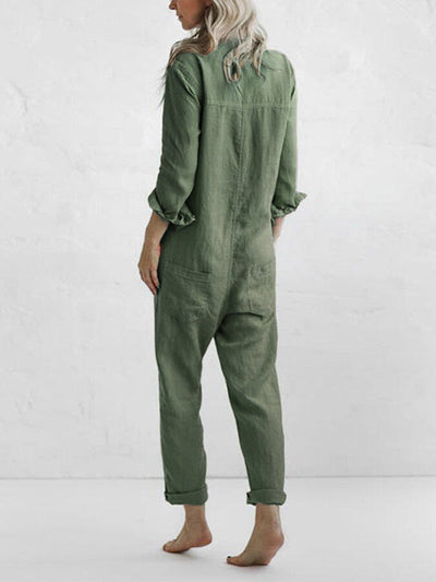 Lynn Long-sleeved Jumpsuit