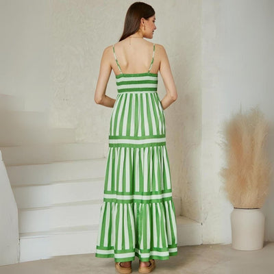 Christina Maxi Dress with Ruffles