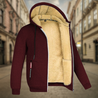 Davide™ | Warm Sweatshirt with Fleece Lining