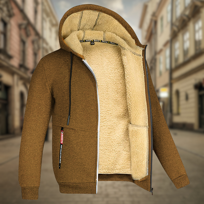 Davide™ | Warm Sweatshirt with Fleece Lining