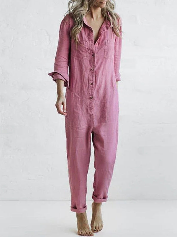 Lynn Long-sleeved Jumpsuit