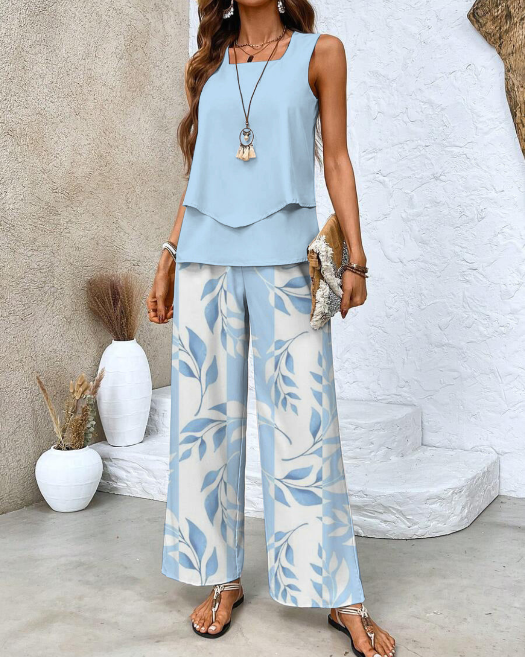 Victoria Two-Piece Summer Set