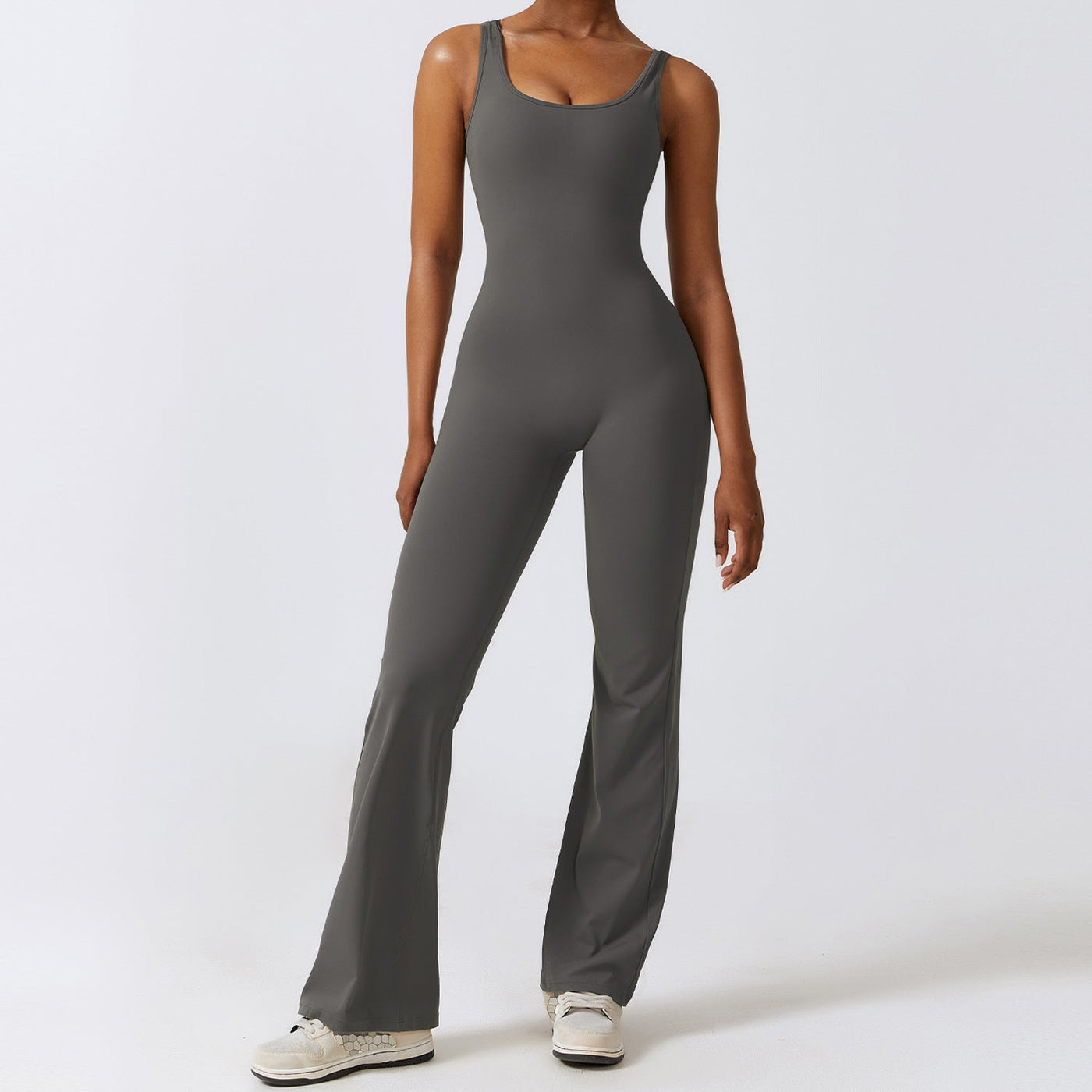 Qamorra™ | Scrunch Butt Flare Jumpsuit