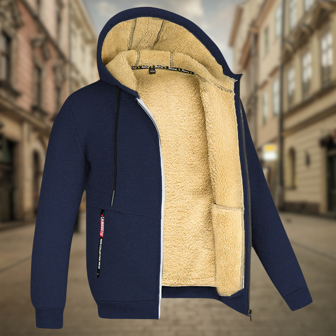 Davide™ | Warm Sweatshirt with Fleece Lining