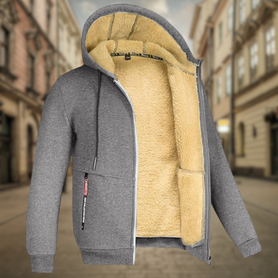 Davide™ | Warm Sweatshirt with Fleece Lining