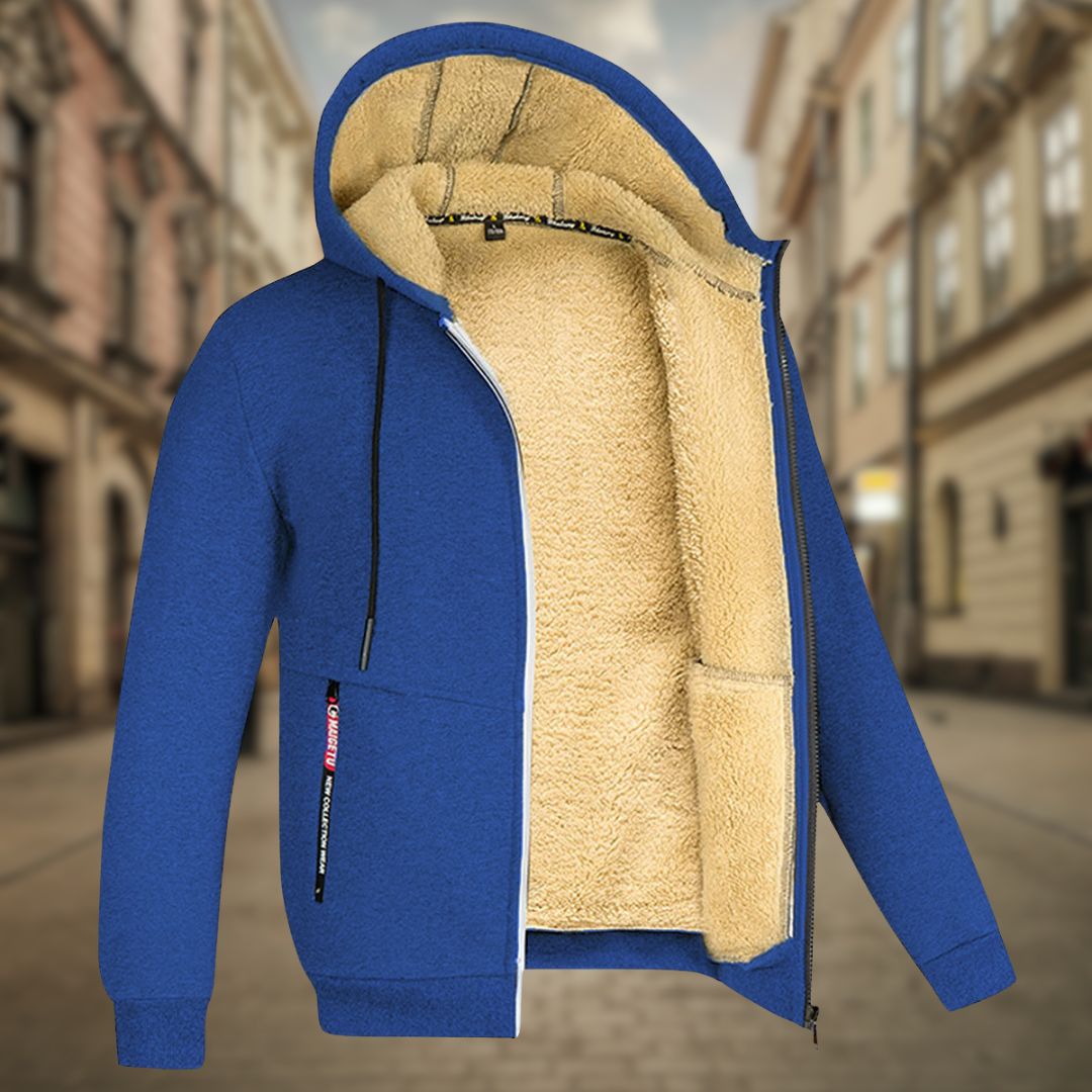 Davide™ | Warm Sweatshirt with Fleece Lining