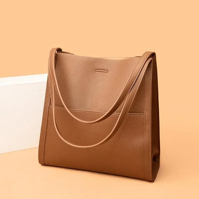 Isa Leather Style Shoulder Bag