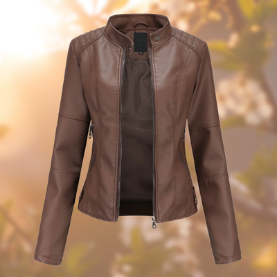 Giulia Stylish Leather Jacket