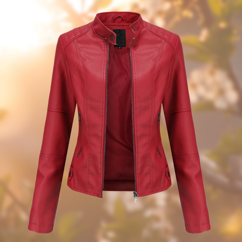 Giulia Stylish Leather Jacket