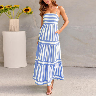 Christina Maxi Dress with Ruffles