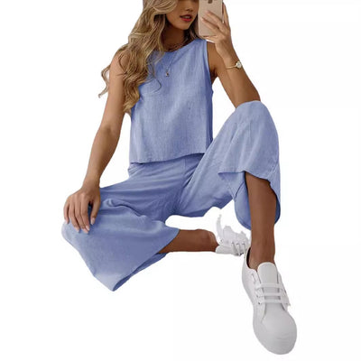 Leya Cute Two-Piece Summer Set