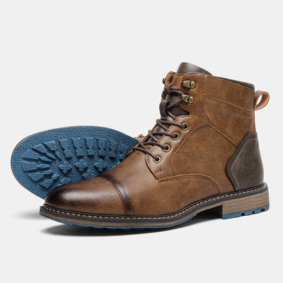 Lukas - Classic Leather Oxford Boots