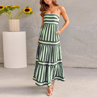 Christina Maxi Dress with Ruffles