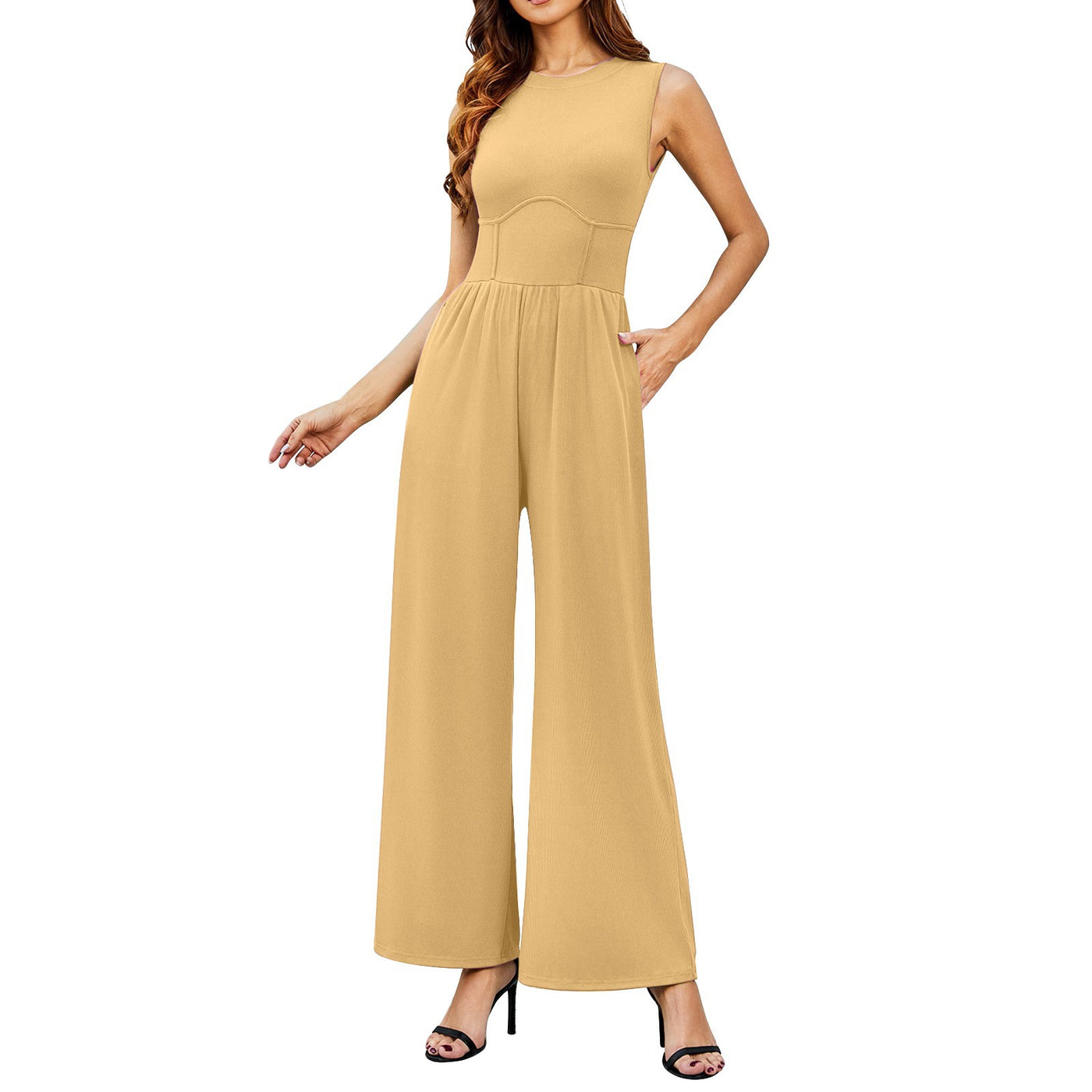 Monica Sleeveless Jumpsuit