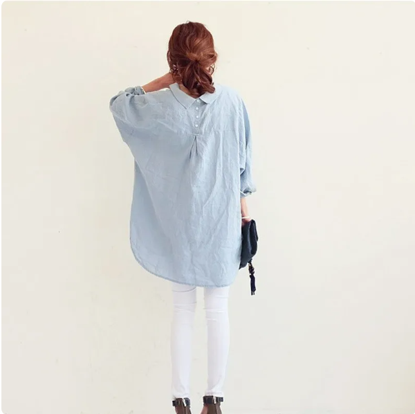 Oversized Linen Shirt