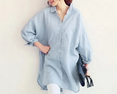 Oversized Linen Shirt