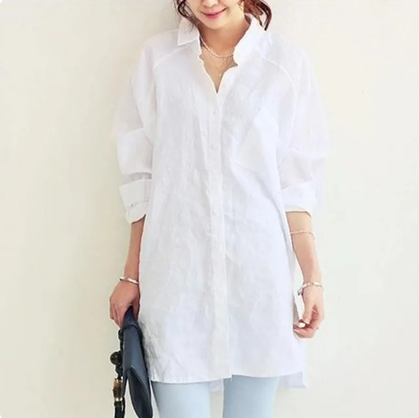 Oversized Linen Shirt