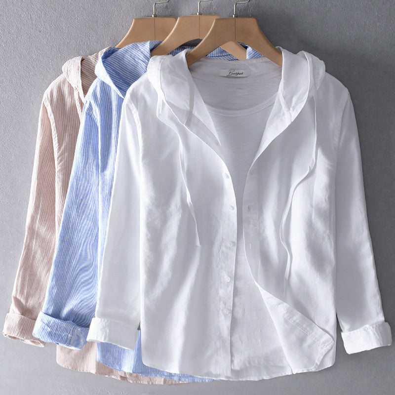 Lila Breathable Hemp Blouse