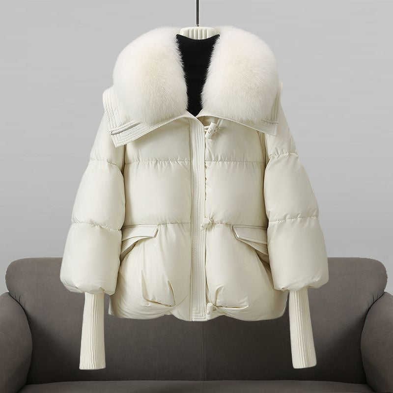 Valentina Glam Puffer Jacket (faux fur)