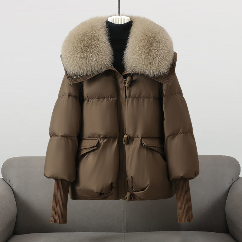 Valentina Glam Puffer Jacket (faux fur)