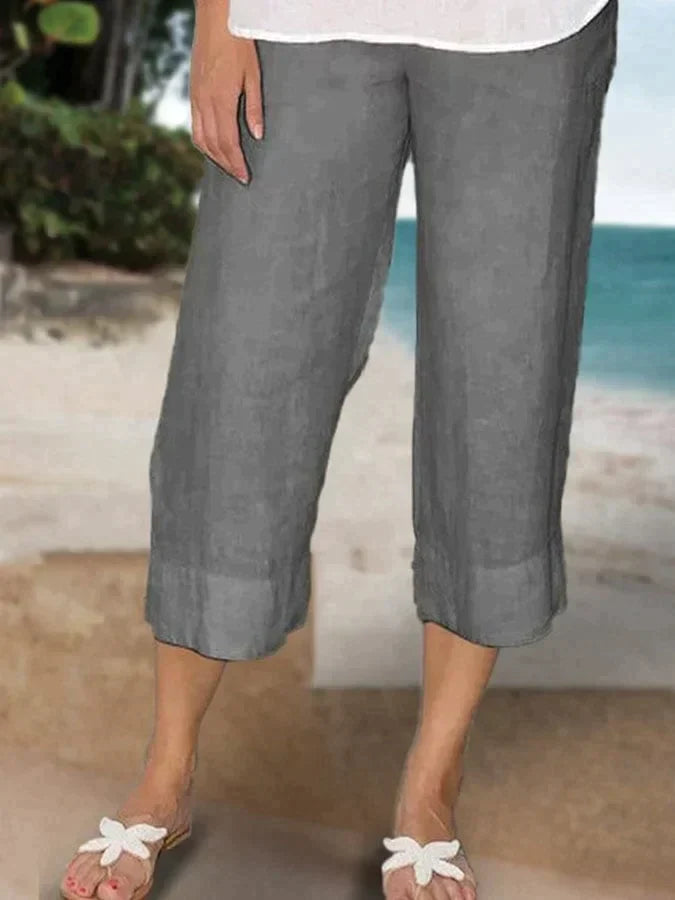 Ana - Casual and Stylish Linen Trousers