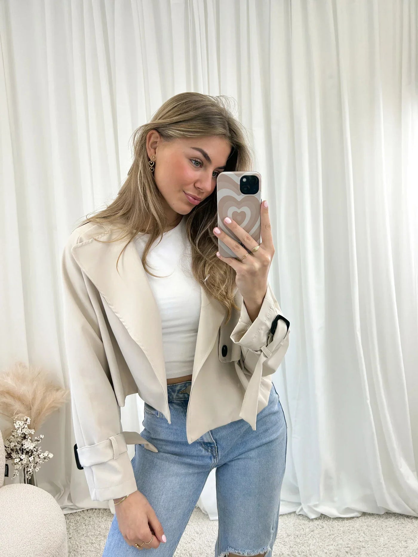 Sunny Glow Crop Jacket