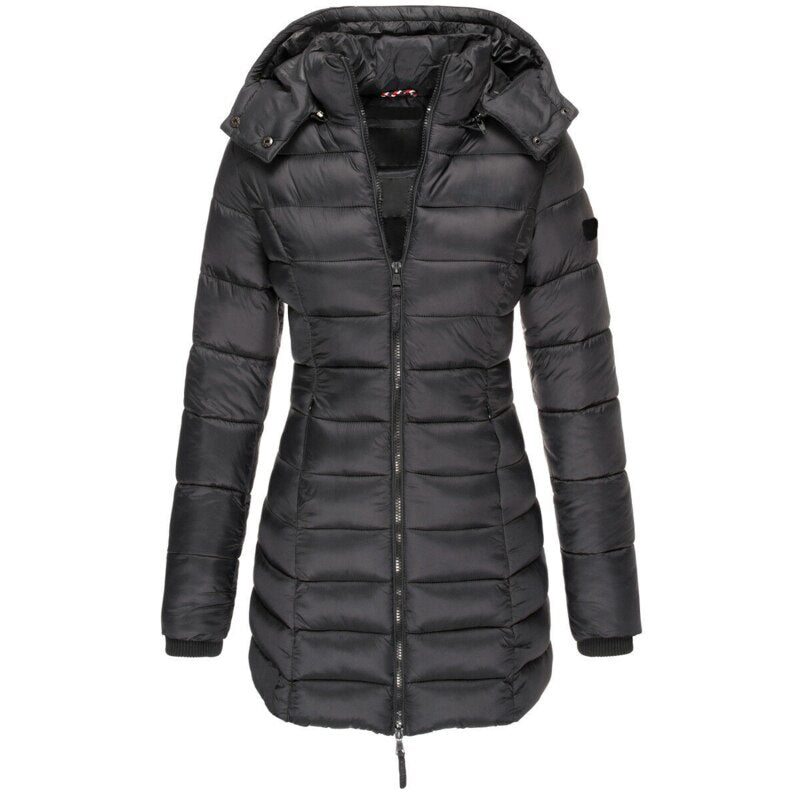 Elise Long Puffer Jacket