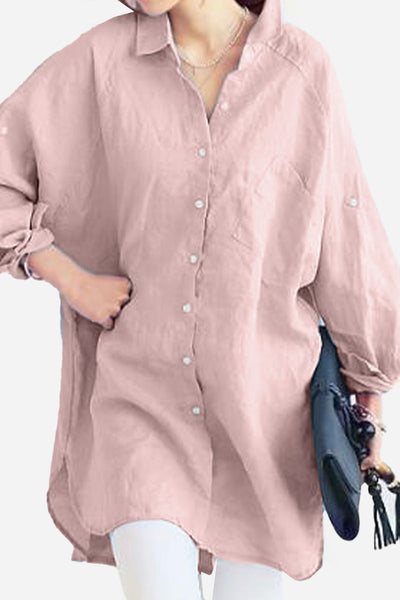 Oversized Linen Shirt